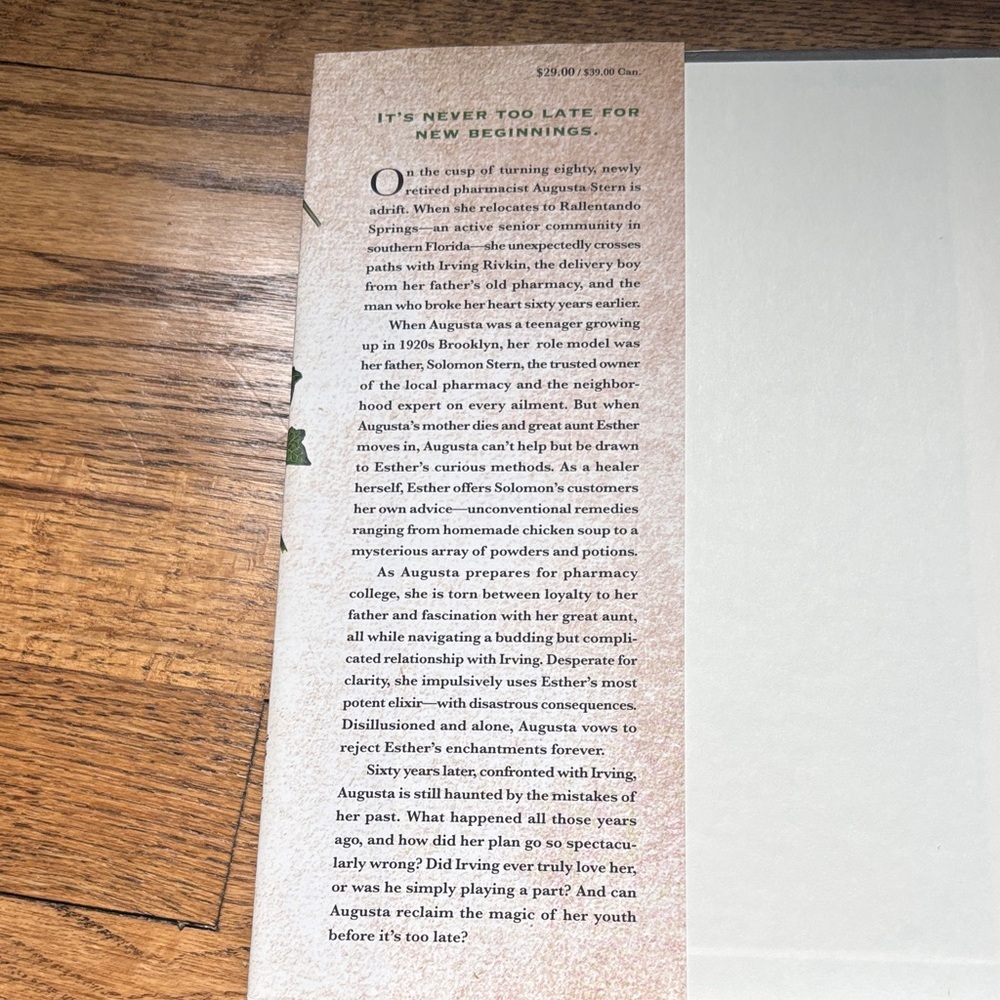 The Love Elixir of Augusta Stern, Hardcover - Picture 3 of 3